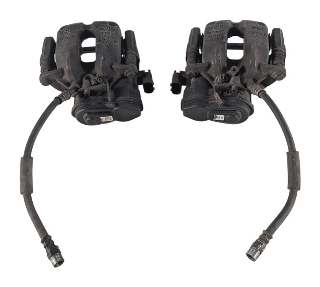 2011-2019 BMW 535i 550i 640i 650i (F06 F10) REAR LEFT & RIGHT BRAKE CALIPER SET