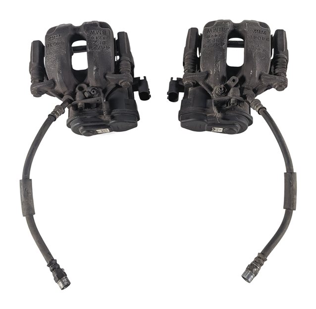 Thumbnail 2: 2011-2019 BMW 535i 550i 640i 650i (F06 F10) REAR LEFT & RIGHT BRAKE CALIPER SET