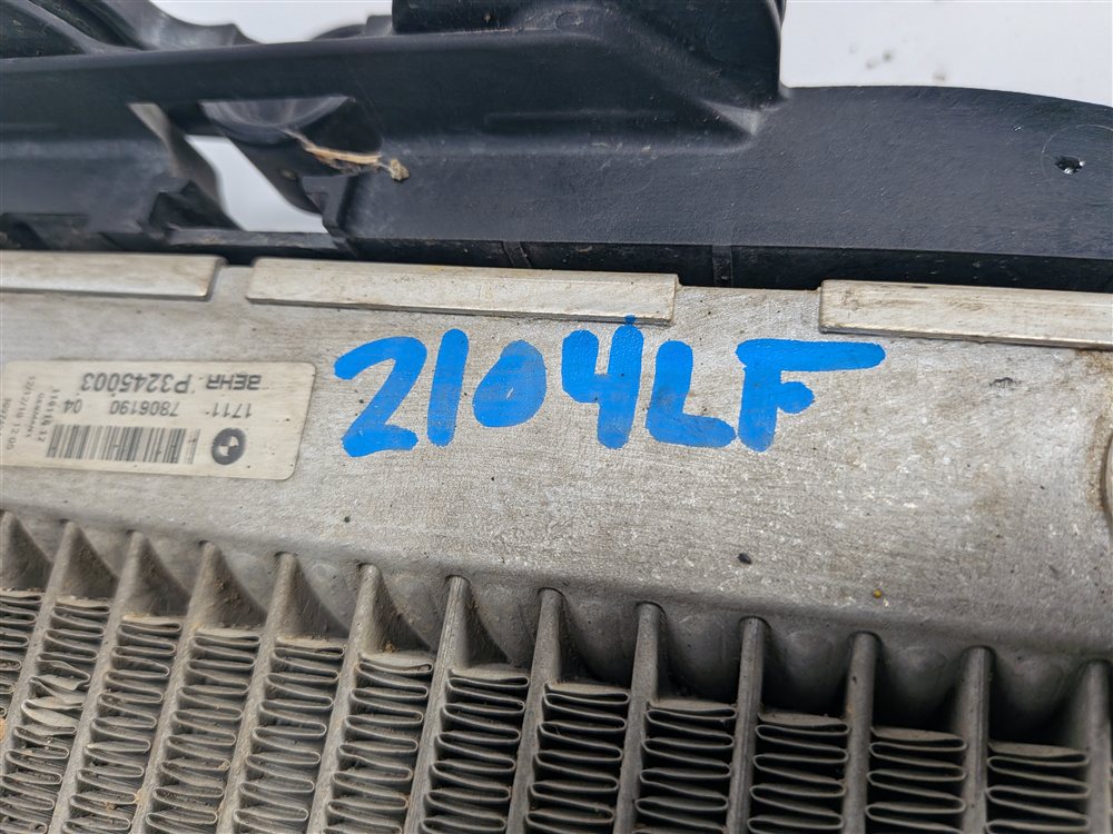 Thumbnail 7: 10-19 BMW 5 6 7 SERIES F01 F07 F10 FRONT LEFT DRIVER AUXILIARY COOLING RADIATOR
