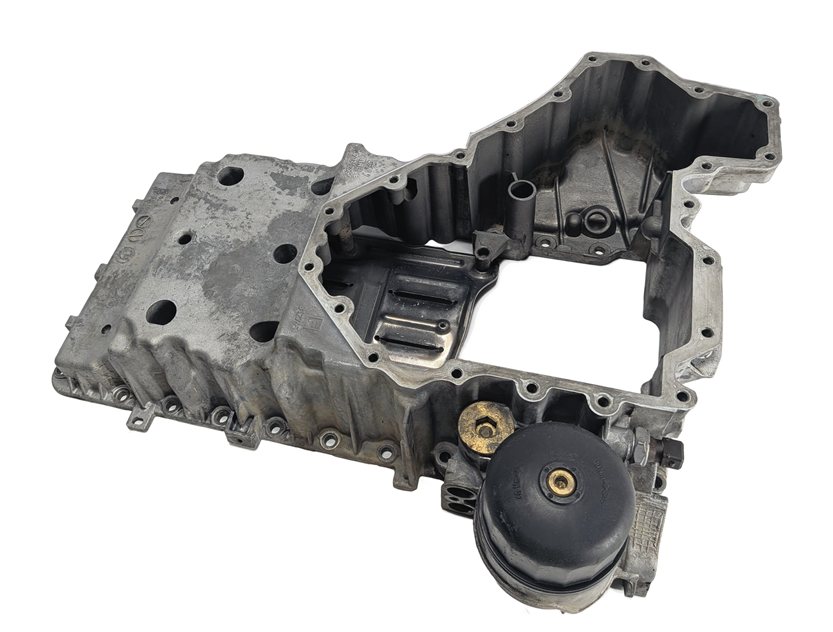 Thumbnail 2: 09-19 BMW 550i 550iGT 650i 750i F01 F07 F10 RWD 4.4L N63 UPPER ENGINE OIL PAN