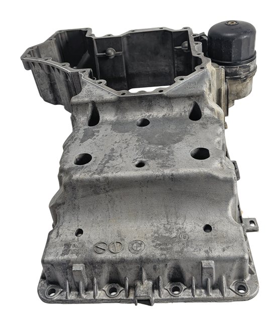 Thumbnail 3: 09-19 BMW 550i 550iGT 650i 750i F01 F07 F10 RWD 4.4L N63 UPPER ENGINE OIL PAN