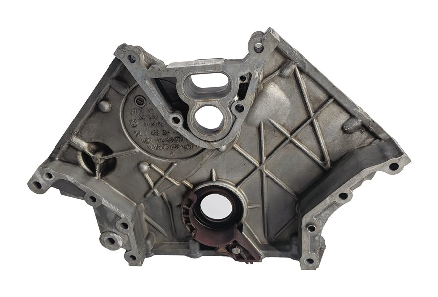 Thumbnail 3: 2009-2012 BMW 550i 650i 750i 750Li (F01 F10) 4.4L N63 ENGINE LOWER TIMING COVER
