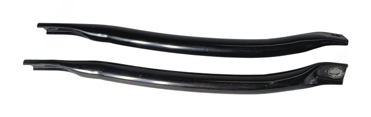 2011 BMW 550I (F10) FRONT LEFT/RIGHT UPPER STRUT TOWER BRACE SUPPORT BAR SET/2