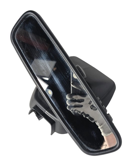 Thumbnail 2: 2011 BMW 550I F10 INTERIOR REARVIEW MIRROR AUTODIM HOMELINK HIGH BEAM (Black)