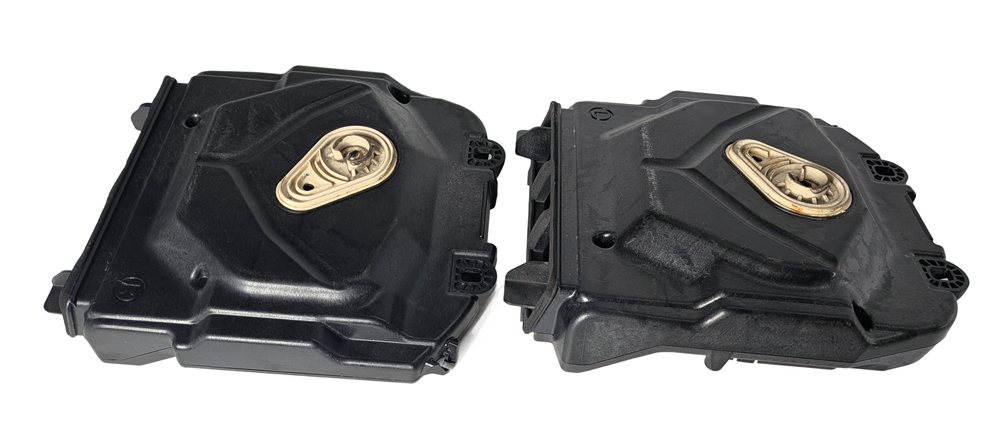 Thumbnail 7: 2011 BMW 550I (F10) RADIO STEREO LEFT/RIGHT UNDERSEAT SUBWOOFER SPEAKER SET/2