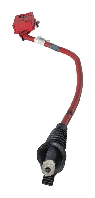 Thumbnail 5: 2011 BMW 550I (F10) 4.4L POSITIVE BATTERY CABLE w/ PYROTECHNIC SAFETY TERMINAL