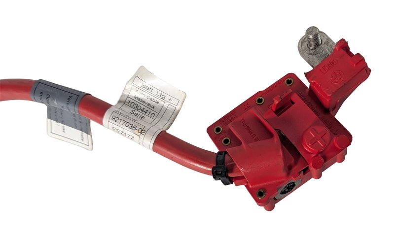Thumbnail 6: 2011 BMW 550I (F10) 4.4L POSITIVE BATTERY CABLE w/ PYROTECHNIC SAFETY TERMINAL