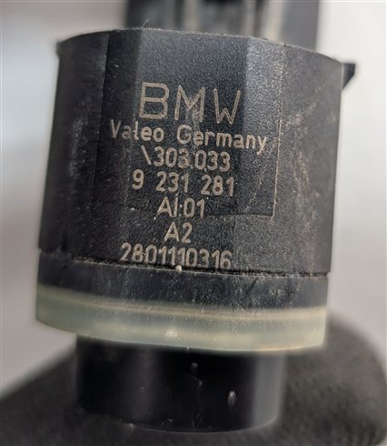 Thumbnail 12: 2011 BMW 550I F10 FRONT PARK ASSIST PDC DISTANCE SENSOR SET/4 w/ HARNESS (Black)