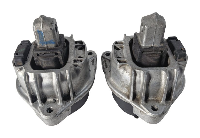 Thumbnail 5: 2011 BMW 550I (F10) 4.4L (N63) ENGINE LEFT/RIGHT MOTOR SUPPORT MOUNT SET/2