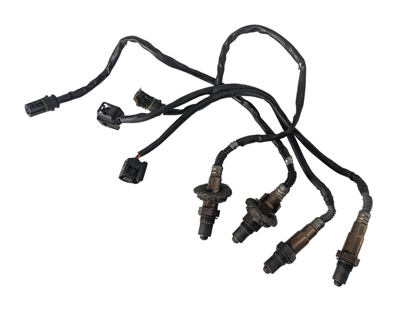 Thumbnail 2: 2011 BMW 550I (F10) 4.4L (N63) ENGINE OXYGEN O2 LAMBDA PROBE SENSOR WIRE SET/4