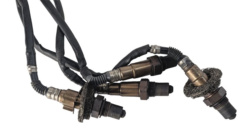 Thumbnail 4: 2011 BMW 550I (F10) 4.4L (N63) ENGINE OXYGEN O2 LAMBDA PROBE SENSOR WIRE SET/4