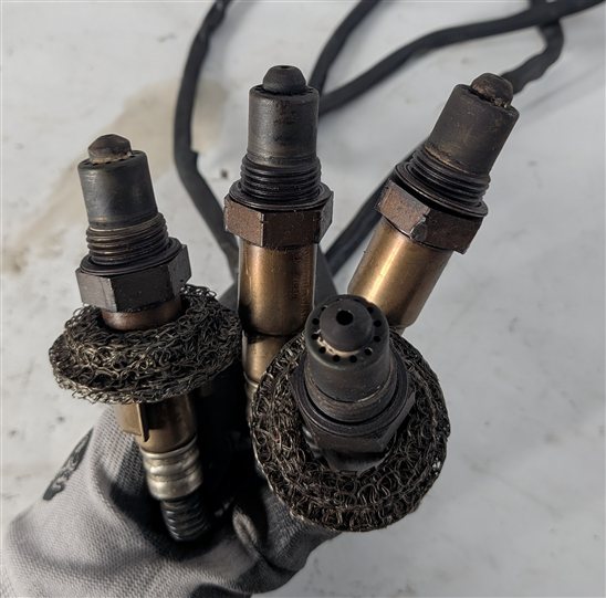 Thumbnail 8: 2011 BMW 550I (F10) 4.4L (N63) ENGINE OXYGEN O2 LAMBDA PROBE SENSOR WIRE SET/4