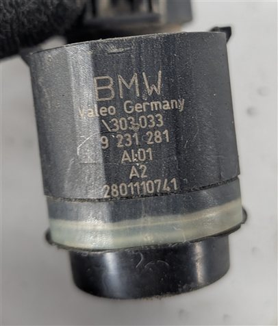 Thumbnail 4: 2011 BMW 550I F10 REAR PARK ASSIST PDC DISTANCE SENSOR SET/4 w/HARNESS (Black)