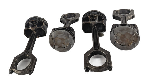 14-18 BMW 2 3 4 5 X1 X3 X5 Z4 2.0L (F10 F22 F30) TURBO N20 N26 PISTON & ROD SET4