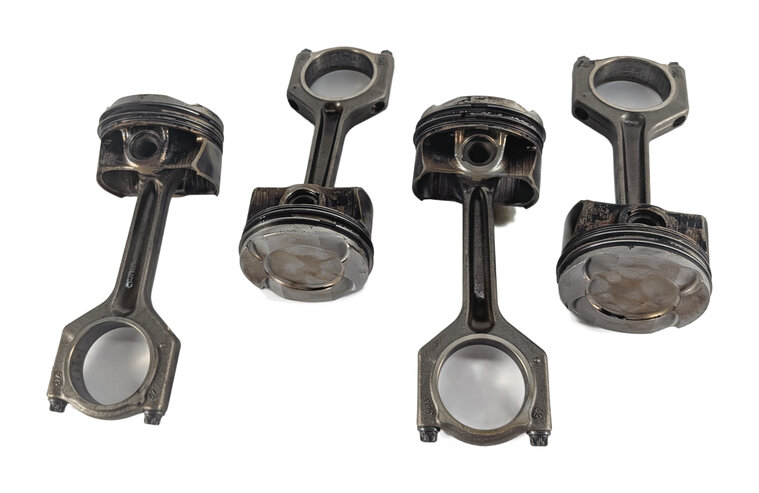 Thumbnail 2: 14-18 BMW 2 3 4 5 X1 X3 X5 Z4 2.0L (F10 F22 F30) TURBO N20 N26 PISTON & ROD SET4