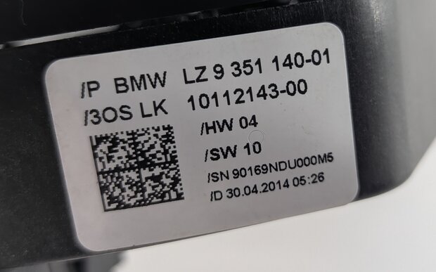 Thumbnail 12: 2012-2017 BMW 2 3 4 SERIES (F22 F30 F32) COLUMN BLINKER WIPER COMBINATION SWITCH