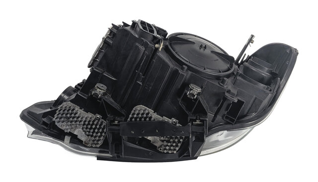 Thumbnail 5: 14-17 BMW 4-SERIES M3 (F30 F32) RIGHT XENON HID ADAPTIVE HEADLIGHT LIGHT LAMP