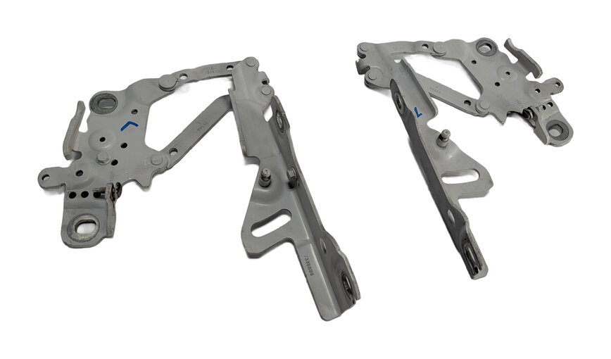 Thumbnail 5: 12-21 BMW 2 3 4 SERIES (F22 F30 F32 F34) LEFT & RIGHT HOOD HINGE SET 2 (White)