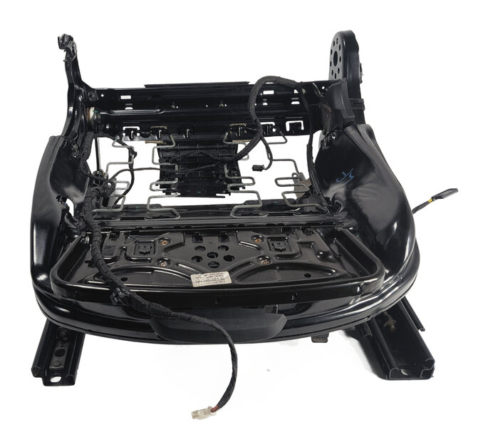 2014-2015 BMW 428i 435i (F33) FRONT LEFT DRIVER SEAT TRACK FRAME w/ POWER MOTORS