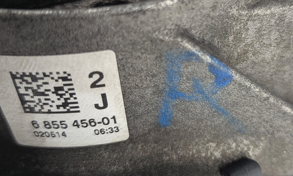Thumbnail 9: 2014 BMW 428I (F33) 2.0L (N20) ENGINE LEFT/RIGHT MOTOR SUPPORT MOUNT SET/2