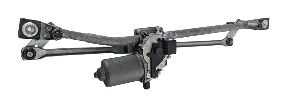 Thumbnail 7: 08-15 LAND ROVER LR2 (L359) FRONT WINDSHIELD WIPER MOTOR w/ TRANSMISSION LINKAGE