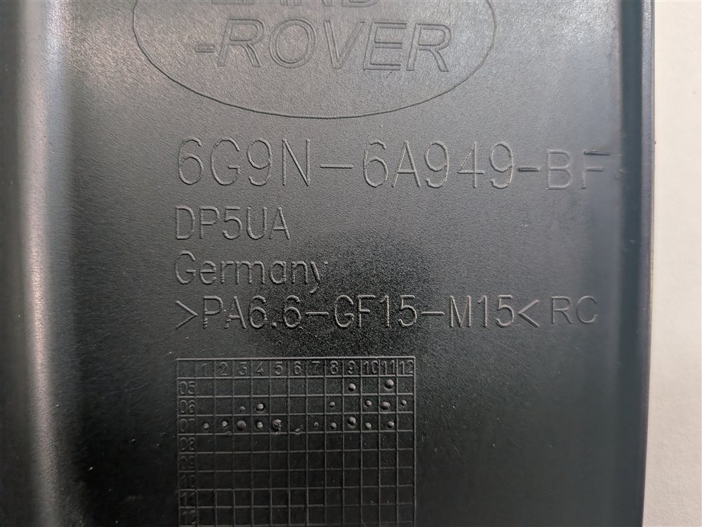 Thumbnail 8: 2008-2012 LAND ROVER LR2 (L359) 3.2L (B6324S) ENGINE TOP ACOUSTIC COVER PANEL