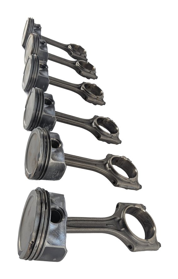 Thumbnail 4: 2008 LAND ROVER LR2 (L359) 3.2L (B6324S) ENGINE PISTON & CONNECTING ROD SET/6