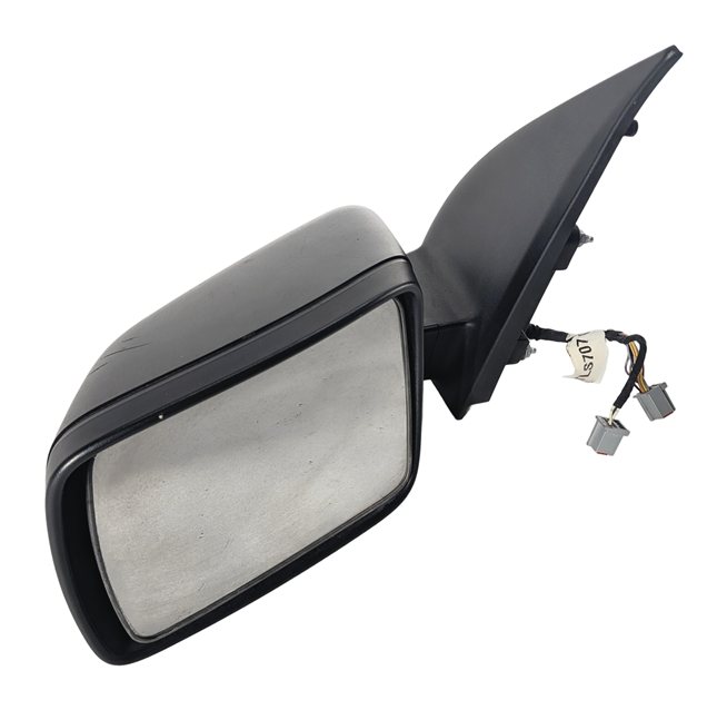 08-10 LAND ROVER LR2 L359 LEFT DRIVER DOOR MIRROR HEATED MEMORY (BLACK TEXTURED)