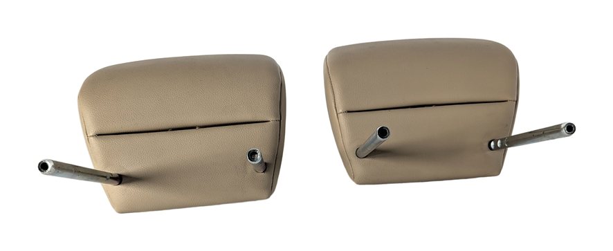 Thumbnail 2: 2008 LAND ROVER LR2 (L359) FRONT LEFT/RIGHT SEAT HEADREST SET/2 LEATHER (Beige)