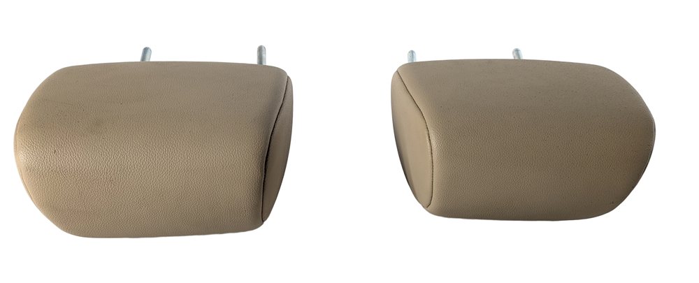 Thumbnail 4: 2008 LAND ROVER LR2 (L359) FRONT LEFT/RIGHT SEAT HEADREST SET/2 LEATHER (Beige)
