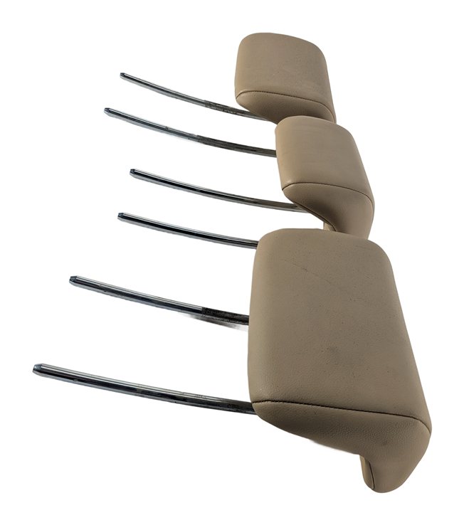 Thumbnail 4: 2008 LAND ROVER LR2 (L359) REAR 2ND ROW SEAT HEADREST SET/3 LEATHER (Beige)