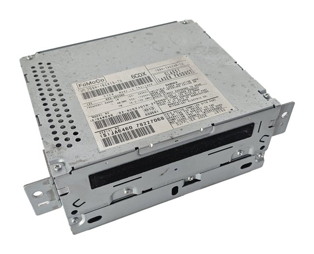 08-12 LAND ROVER LR2 JAGUAR XF (L359 X250) AM FM RADIO 6 DISC CD PLAYER RECEIVER