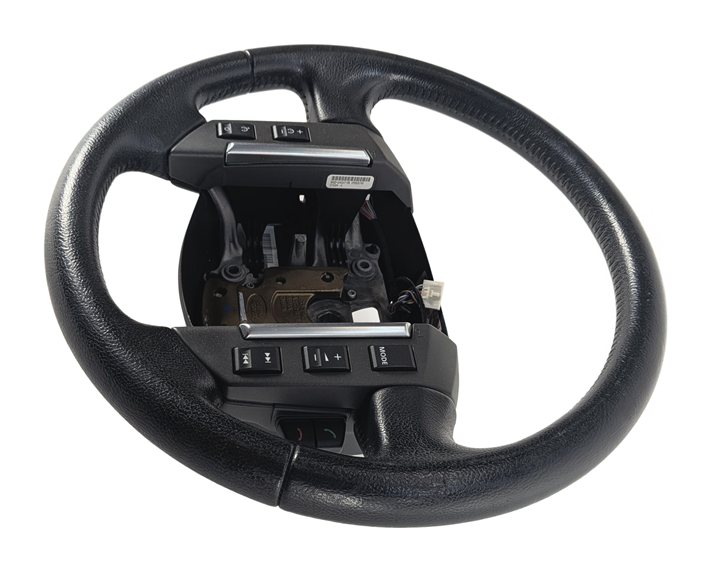 Thumbnail 4: 2008 LAND ROVER LR2 L359 LEATHER MULTIFUNCTION STEERING WHEEL w/SWITCHES (Black)