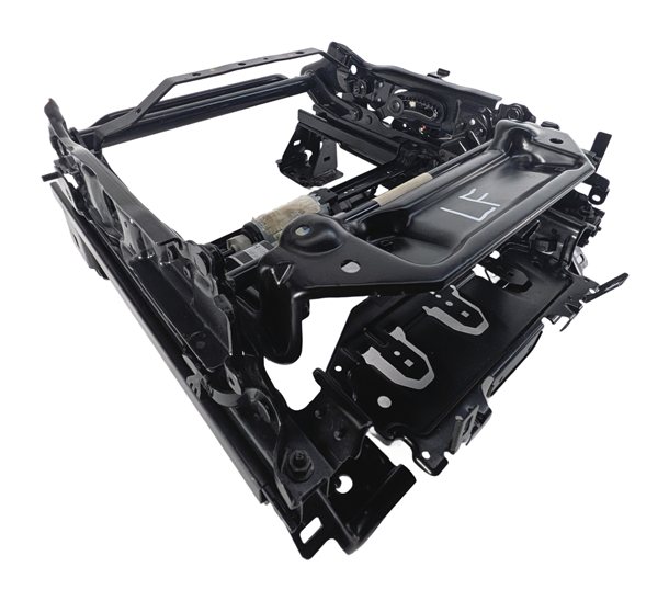 2008-2012 LAND ROVER LR2 L359 FRONT LEFT DRIVER POWER SEAT TRACK FRAME w/ MOTORS