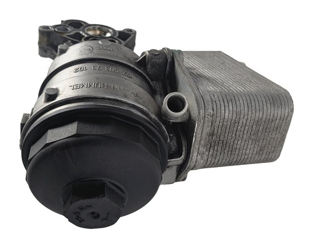 Thumbnail 4: 08-12 LAND ROVER LR2 L359 3.2L (B6324S) ENGINE OIL FILTER HOUSING w/ OIL COOLER