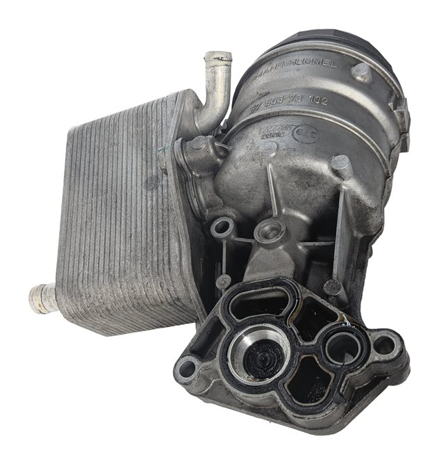 Thumbnail 5: 08-12 LAND ROVER LR2 L359 3.2L (B6324S) ENGINE OIL FILTER HOUSING w/ OIL COOLER