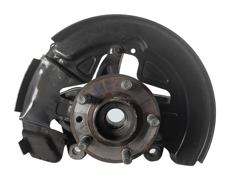 Thumbnail 2: 08-15 LAND ROVER LR2 (L359) FRONT RIGHT PASSENGER SPINDLE KNUCKLE w/ HUB BEARING