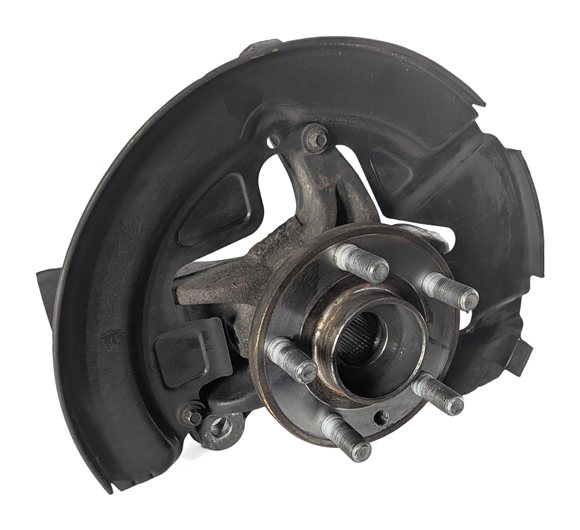 2008-2015 LAND ROVER LR2 (L359) FRONT LEFT DRIVER SPINDLE KNUCKLE w/ HUB BEARING