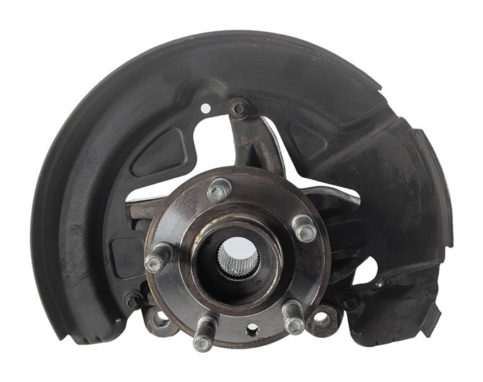 Thumbnail 2: 2008-2015 LAND ROVER LR2 (L359) FRONT LEFT DRIVER SPINDLE KNUCKLE w/ HUB BEARING