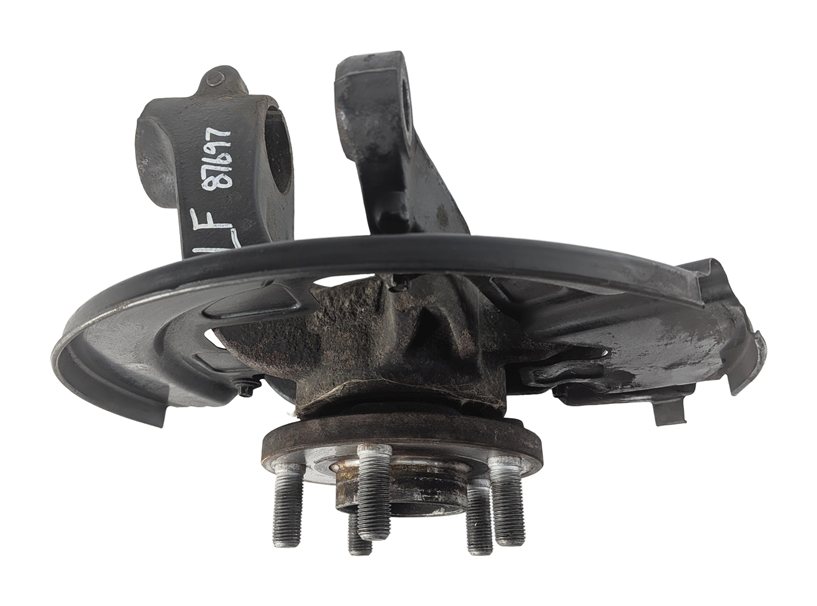 Thumbnail 3: 2008-2015 LAND ROVER LR2 (L359) FRONT LEFT DRIVER SPINDLE KNUCKLE w/ HUB BEARING
