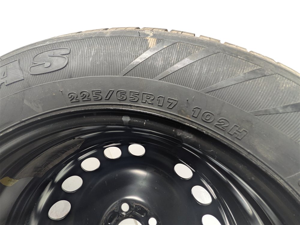 Thumbnail 10: 2008-2014 LAND ROVER LR2 (L359) 17X7 STEEL EMERGENCY SPARE WHEEL RIM w/ TIRE