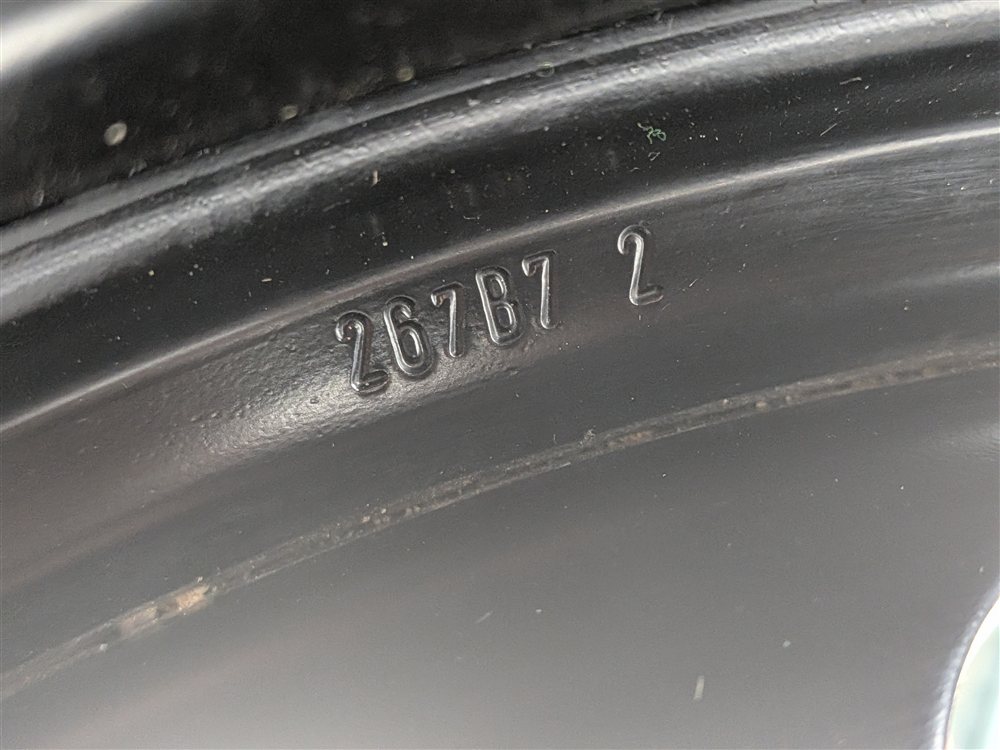 Thumbnail 12: 2008-2014 LAND ROVER LR2 (L359) 17X7 STEEL EMERGENCY SPARE WHEEL RIM w/ TIRE