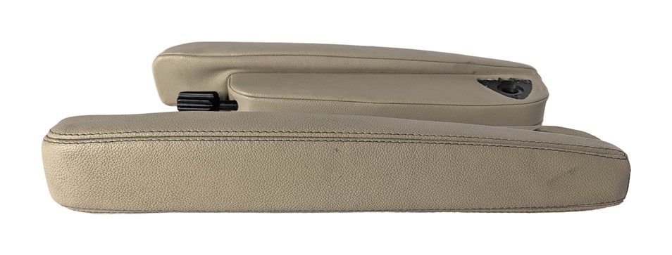 Thumbnail 2: 2008 LAND ROVER LR2 L359 FRONT LEFT & RIGHT SEAT ARMREST ARM REST SET/2 (Beige)