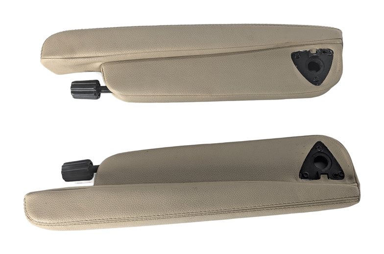 Thumbnail 3: 2008 LAND ROVER LR2 L359 FRONT LEFT & RIGHT SEAT ARMREST ARM REST SET/2 (Beige)