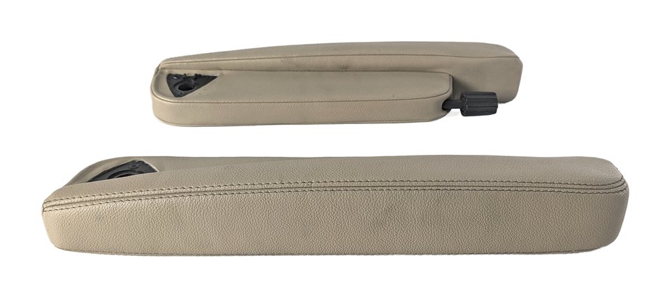 Thumbnail 6: 2008 LAND ROVER LR2 L359 FRONT LEFT & RIGHT SEAT ARMREST ARM REST SET/2 (Beige)