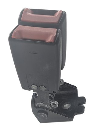 Thumbnail 4: 2008 LAND ROVER LR2 L359 REAR RIGHT/CENTER SEAT SEATBELT BUCKLE RECEIVER (Black)