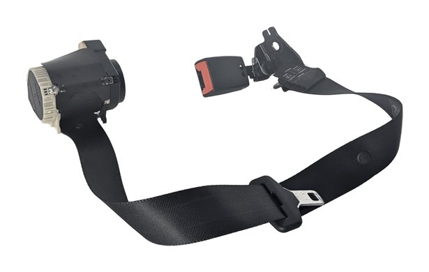 2008 LAND ROVER LR2 (L359) REAR 2ND ROW CENTER SEAT SEATBELT RETRACTOR (Black)