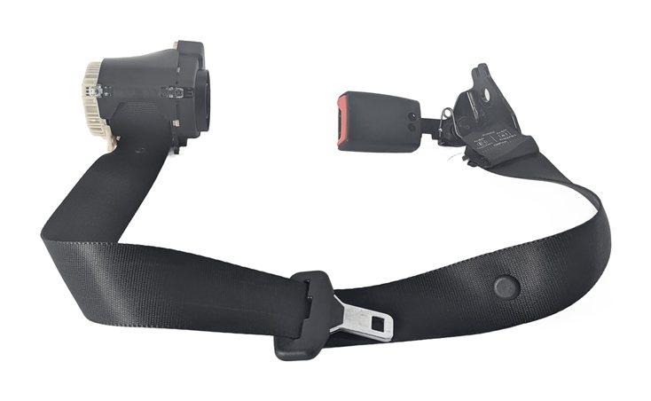 Thumbnail 2: 2008 LAND ROVER LR2 (L359) REAR 2ND ROW CENTER SEAT SEATBELT RETRACTOR (Black)