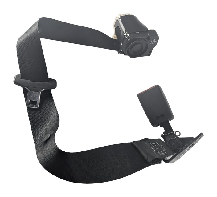 Thumbnail 3: 2008 LAND ROVER LR2 (L359) REAR 2ND ROW CENTER SEAT SEATBELT RETRACTOR (Black)