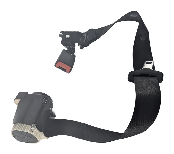 Thumbnail 4: 2008 LAND ROVER LR2 (L359) REAR 2ND ROW CENTER SEAT SEATBELT RETRACTOR (Black)